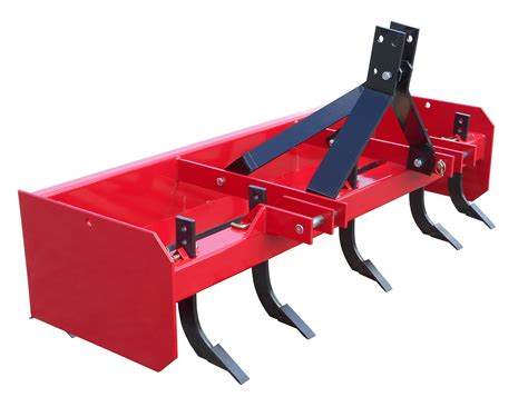 skid steer blade box|skid steer box blade attachment.